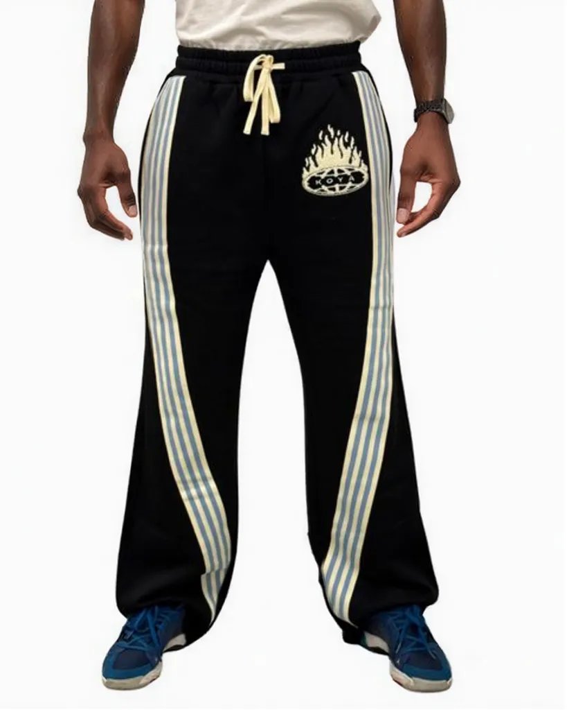 Stripped Sweatpant KSP01